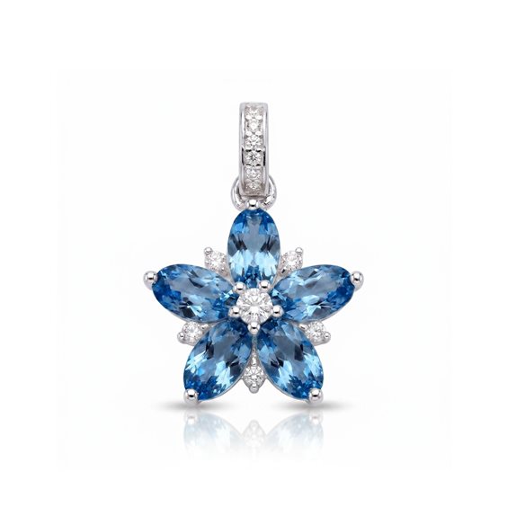 Collar Brosway Mujer FANCY - FREEDOM BLUE in Plata FFB145 - FFB145